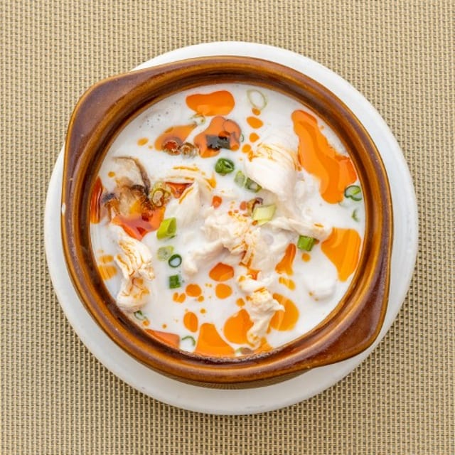 Tom Ka Tofu Soup.