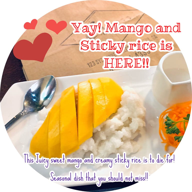 Mango Sticky Rice Delight