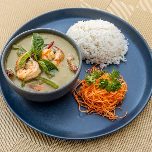 Green Curry Fish.