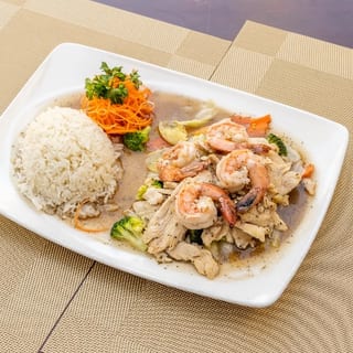Pepper-wine Grouper&shrimp